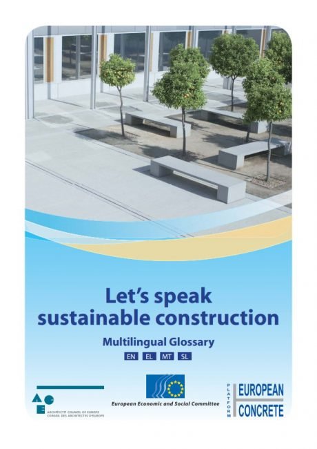 Let’s speak sustainable construction – Multilingual Glossary